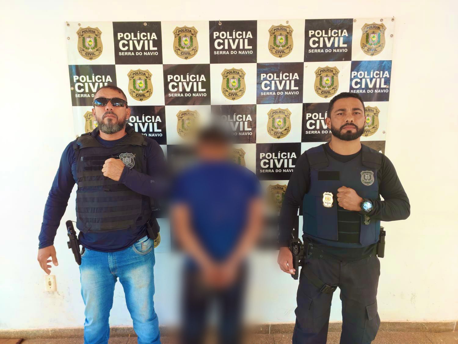 EM SERRA DO NAVIO, POLÍCIA CIVIL PRENDE HOMEM CONDENADO JUDICIALMENTE PELO CRIME DE ESTUPRO DE VULNERÁVEL